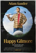 Happy Gilmore - original DS movie poster - 27x40 1995 Adam Sandler Golf Classic