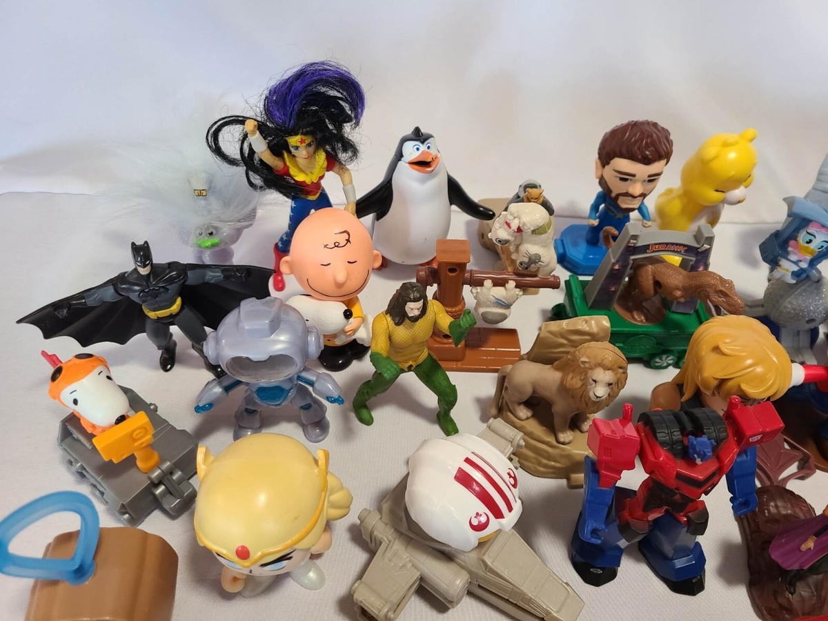 HUGE LOT 154 Pcs McDonald's Happy Meal Burger King Wendys+ Toys NO