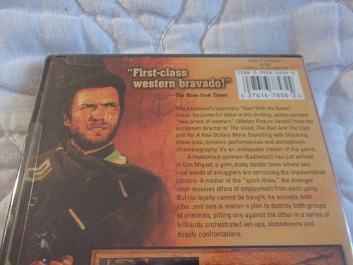 A FISTFUL OF DOLLARS HANG 'EM HIGH THE GOOD BAD AND UGLY DVD LOT CLINT EASTWOOD - Picture 12 of 17