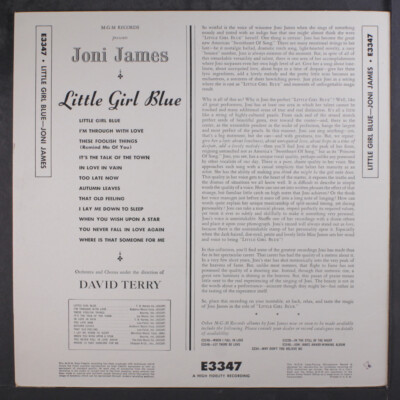 Joni James / Little Girl Blue / E3347 洋楽 Joni James / Little