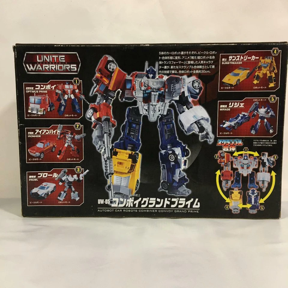 国産原料100% トランスフォーマー UW-05 コンボイグランドプライム