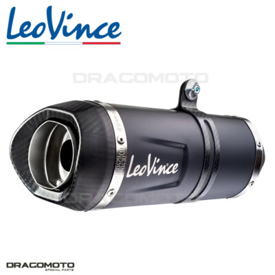 KAWASAKI Z 650 RS ABS 2022-2024 Auspuffanlage Leovince Schwarz LV