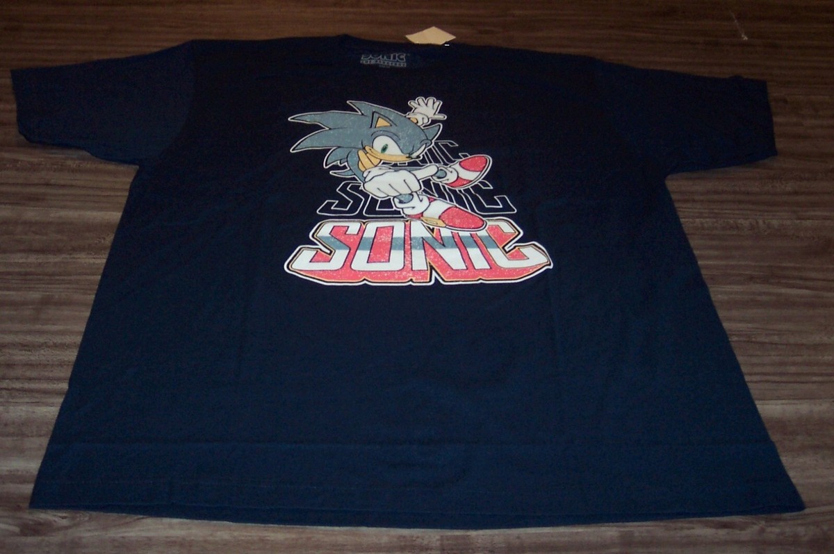 VINTAGE STYLE SONIC THE HEDGEHOG Video Game T-Shirt XL NEW w/ TAG