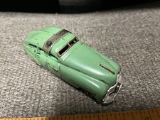 vtg 1940s Schuco Fex 1111 green wind up toy car limousine missing key