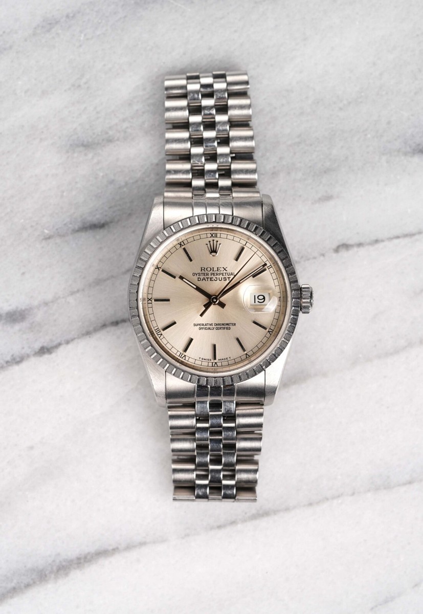 シオネさま専用 Vintage Datejust Ref 16220 Automatic 90s Quickset Silver Dial 36mm