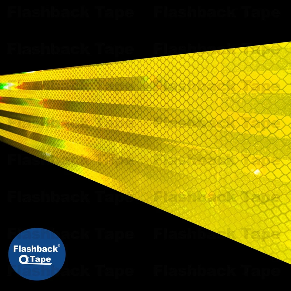 Reflective Tape Vinyl Self-Adhesive, High Visibility, Waterproof Flashback® Tape - Image 2 of 4
