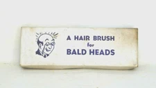 Vintage Gag Gift A Hair Brush For Bald Heads 1938