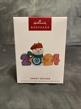 Hallmark Keepsake 2024 Sweet Decade Christmas Tree Ornament 5th in Series – NEW