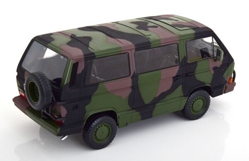 KK-Scale VW T3 Bus Syncro 1987 Bundeswehr Militär 1:18 limitiert 180969 Modella - Bild 2 von 6