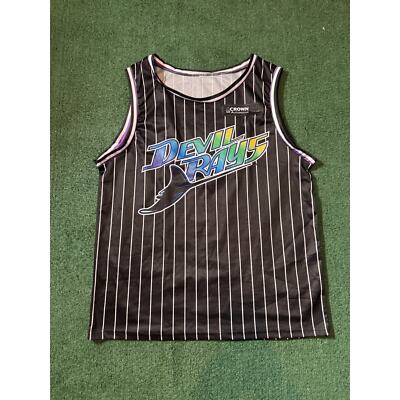 Brett Phillips Tampa Bay Rays Basketball Jerseys Sz XL