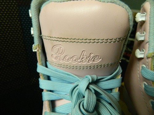 Rookie pink/blue size junior 10 roller skates - Picture 2 of 5