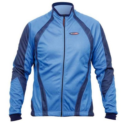 MASSI 100% windproof Tech, cycling jacket for men XL blue (blue / blue)