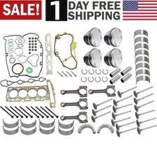 For Chevrolet Equinox 2.4L Engine Rebuild Overhaul Connecting Rod, Pistons Kit