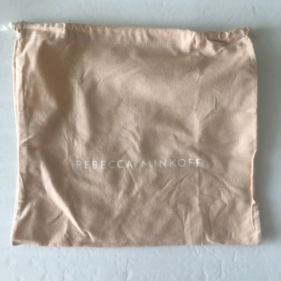 Rebecca Minkoff Bolsa de Polvo Cubierta Bolsa de Almacenamiento - Rosa - 13"x 14.5" NUEVO e * Foto 4 de 4