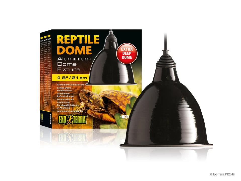 Exo Terra Reptile Dome / Aluminium-Reflektorlampe - Modell: Ø 21cm - Bild 1 von 1