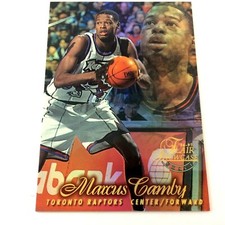 Marcus Camby 1996-97 Flair Showcase Row 1 Rookie Card #49 NBA Toronto Raptors 