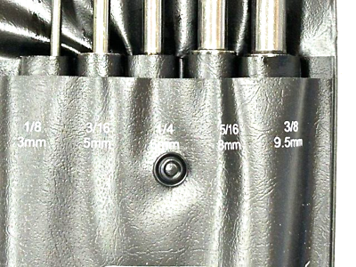 General 5-Piece Long Drive Pin Punch Set