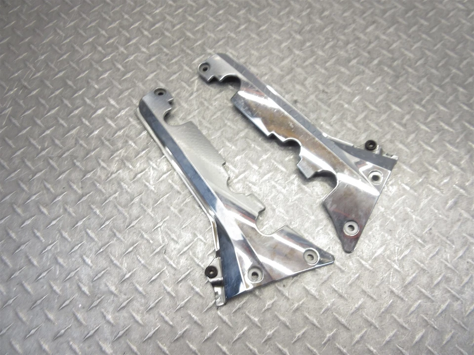 Honda GL1800 2008 06-10 Goldwing grandes piezas de bicicleta cubiertas de escalones cromadas Foto 2 de 4