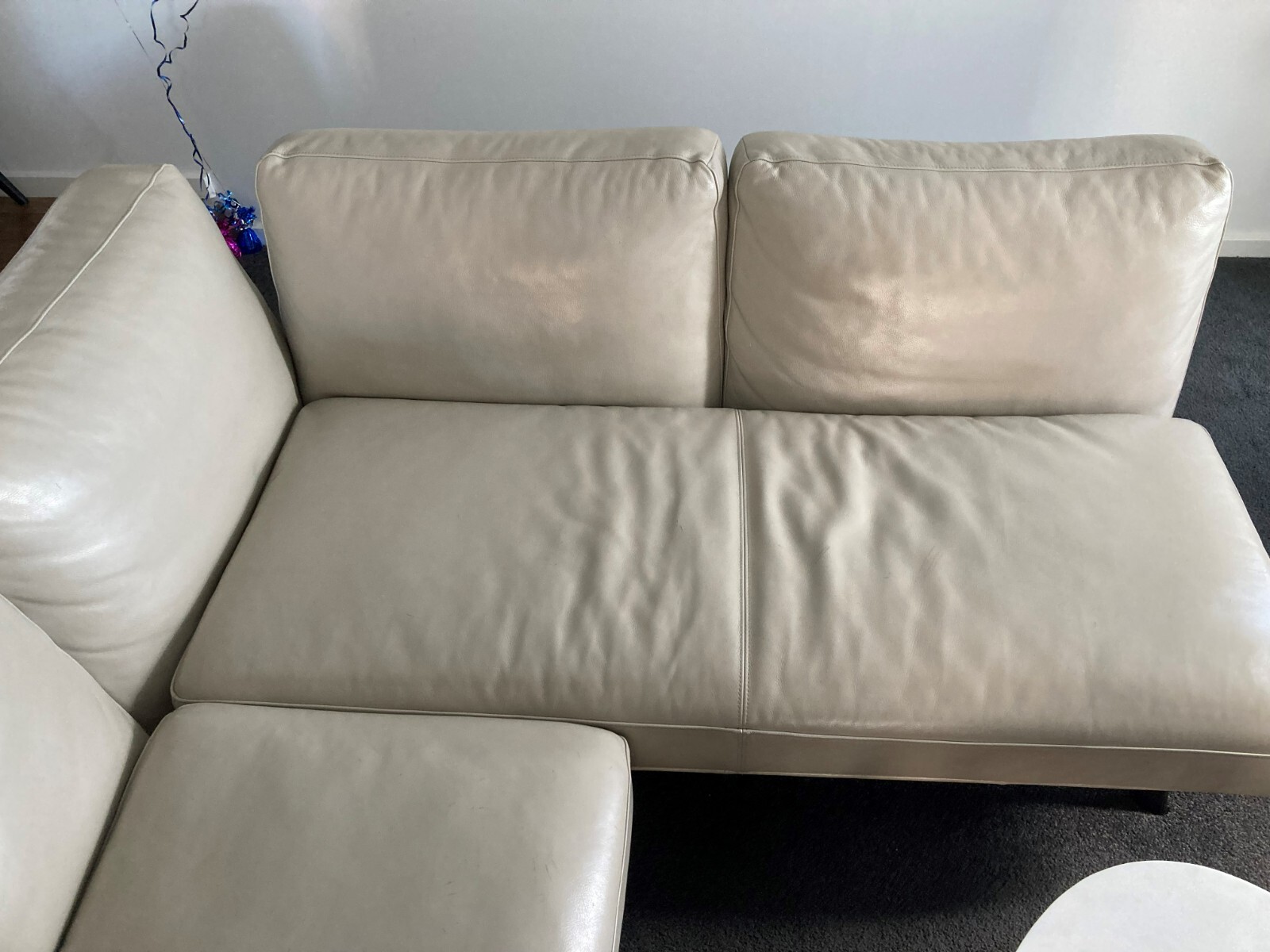 King Furniture Leather Couch eBay