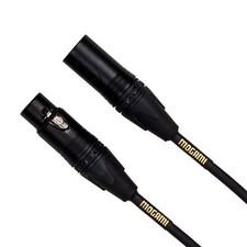 Mogami GOLD STAGE-50 XLR Microphone Cable, XLR-Female to XLR-Male, 3-Pin, Gol...