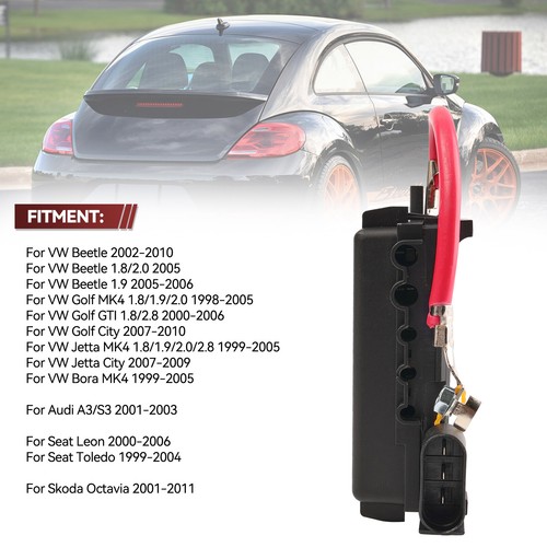 Para VW Jetta Golf Mk4 Bora 1999-2004 caja de fusibles terminal de batería #1J0937550A - Imagen 6 de 7
