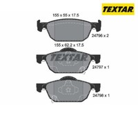 Bremsbelagsatz, Scheibenbremse Q+ Textar 2479601 FüR Honda