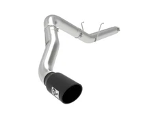 aFe ATLAS 5in Alum For Steel DPF-Back Exhaust System W/black Tip 19-20 Ram