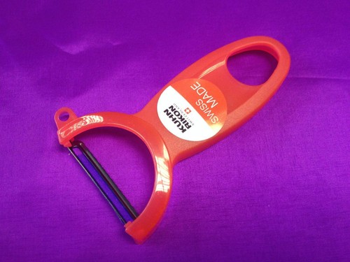 KUHN RIKON Choice of 4 Colours Potato Fruit Vegetable Y Peeler - Picture 4 of 8