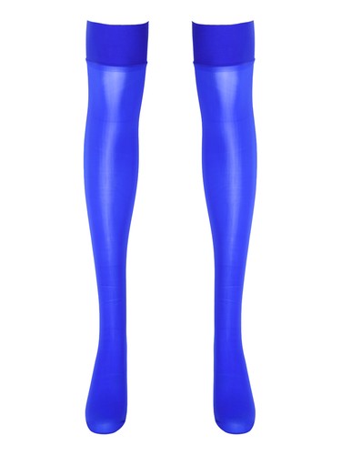 Women Mesh Sheer High Thigh Pantyhose Stocking See-through Long Socks Sexy Tight - Picture 37 of 61