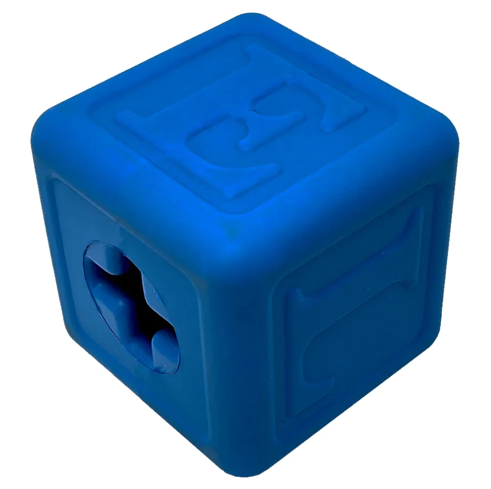 Sodapup Amour Cube Durable Caoutchouc Jouet à Mâcher & Friandise Distributeur - - Photo 3/4