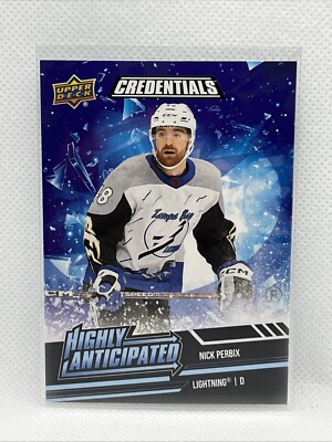 Tampa Bay Lightning - Nick Perbix - 22/23 Credentials - Highly Anticipated