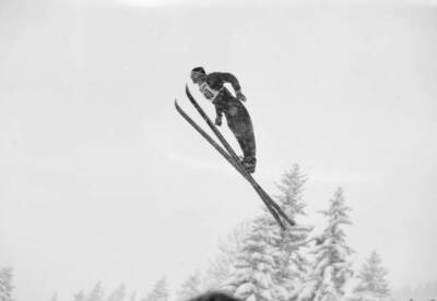 International Nordic Skiing competition in Le Brassus Internatio - 1958 Photo 1