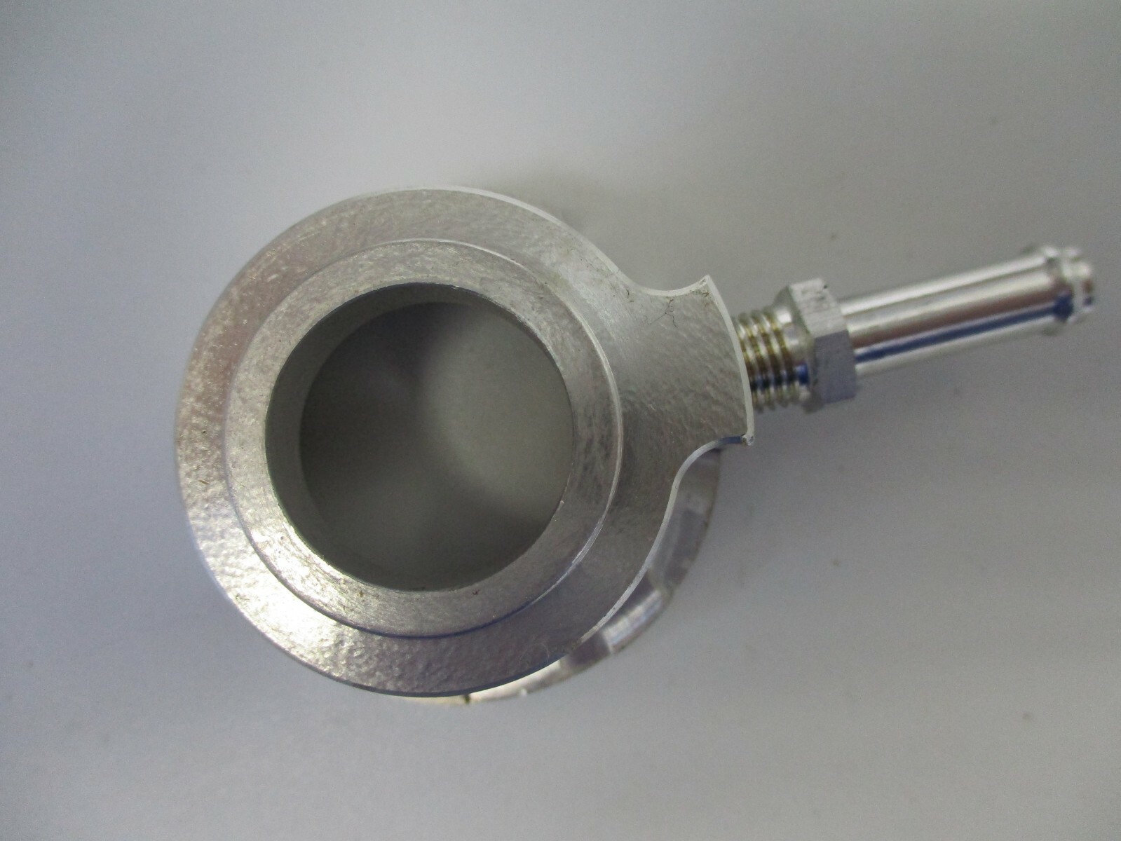 Weld On Radiator Filler Neck Billet 6061 Aluminum w/overflow 13/16