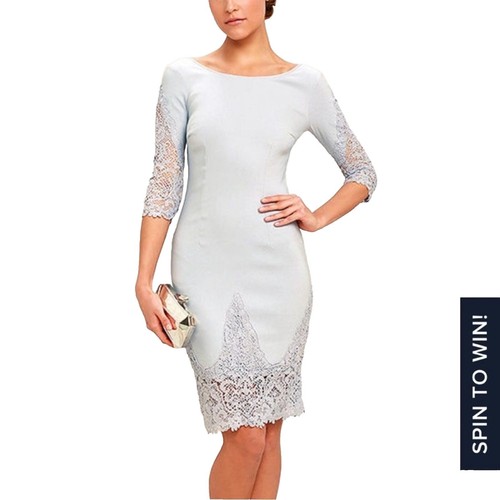 Junior's NWT Emerald Sundae Lace Sheath Bodycon Dress | eBay