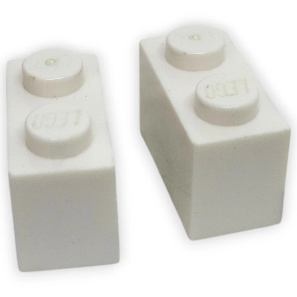 Lego Stein Brick TNT Pixel 3004pb122 1x2 Weiß Minecraft Pixelated Pattern Ersatz - Bild 3 von 4