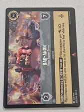 Disney Lorcana Shimmering Skies Bad-Anon Villain Support Center 203/204 NM Rare