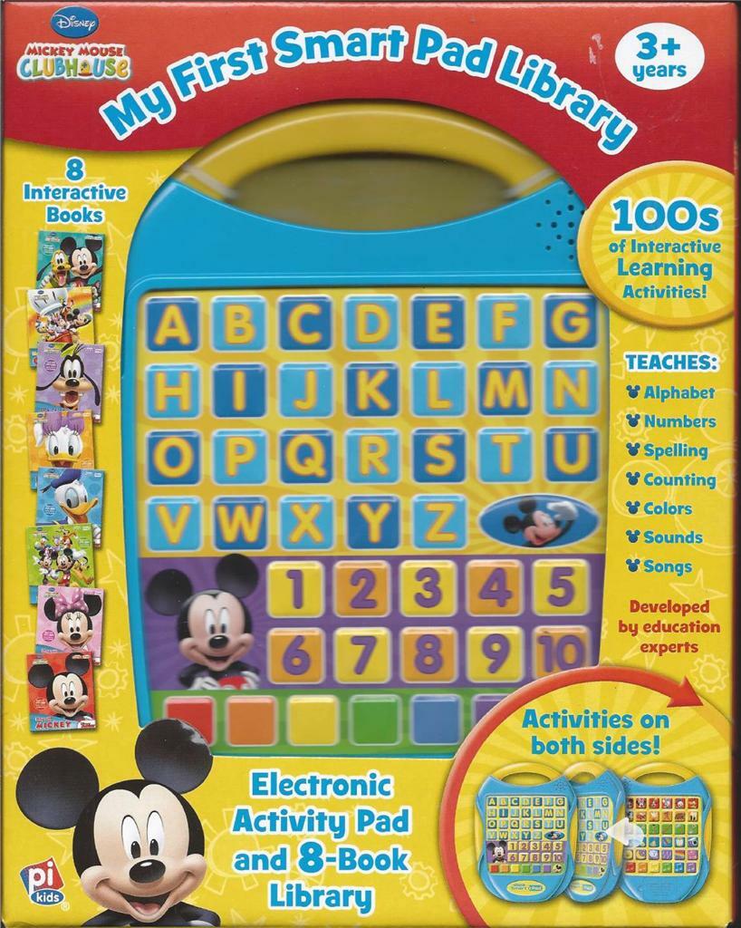 My First Smart Pad World Disney Mickey Clubhouse 8 Books Library
