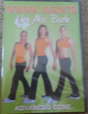 Mama Wants Her Abs Back Advanced Core New Workout DVD Postnatal Fitness