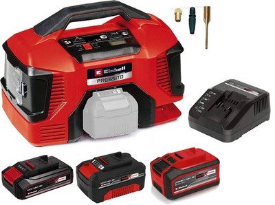 Einhell Hybrid-Kompressor Luftpumpe PRESSITO ohne / mit Akku / Ladegerät