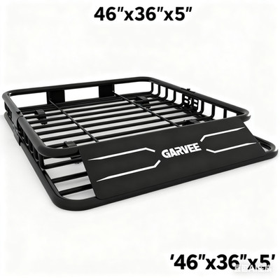 5 Sizes Roof Rack Cargo Basket Rooftop Carrier Universal Car SUVLuggage Holder