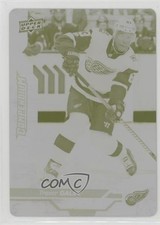 2018-19 Upper Deck Compendium Printing Plate Yellow 1/1 Trevor Daley #141 0zu