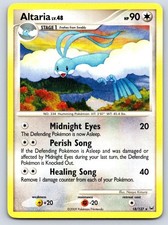 Altaria 18/127 Rare Platinum Heavily Played
