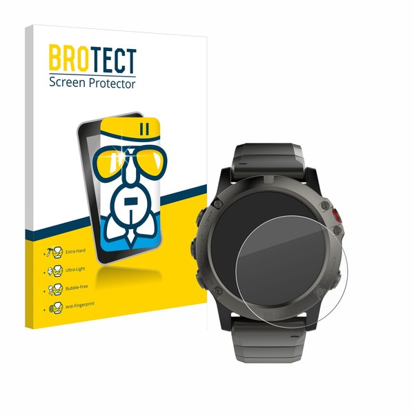 Panzerfolie Schutzglas FüR Garmin Fenix 5X (51 Mm) Displayschutz-image