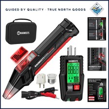 GFCI Outlet Tester and Circuit Breaker Finder with Clear LCD Screen for Easy Use
