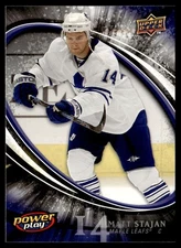 2008-09 Upper Deck Power Play Box Set Matt Stajan Toronto Maple Leafs #282