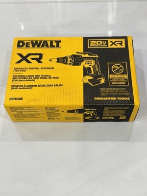 DeWalt DCF630B XR 20V MAX Cordless Brushless Drywall Screw Gun (Tool Only)