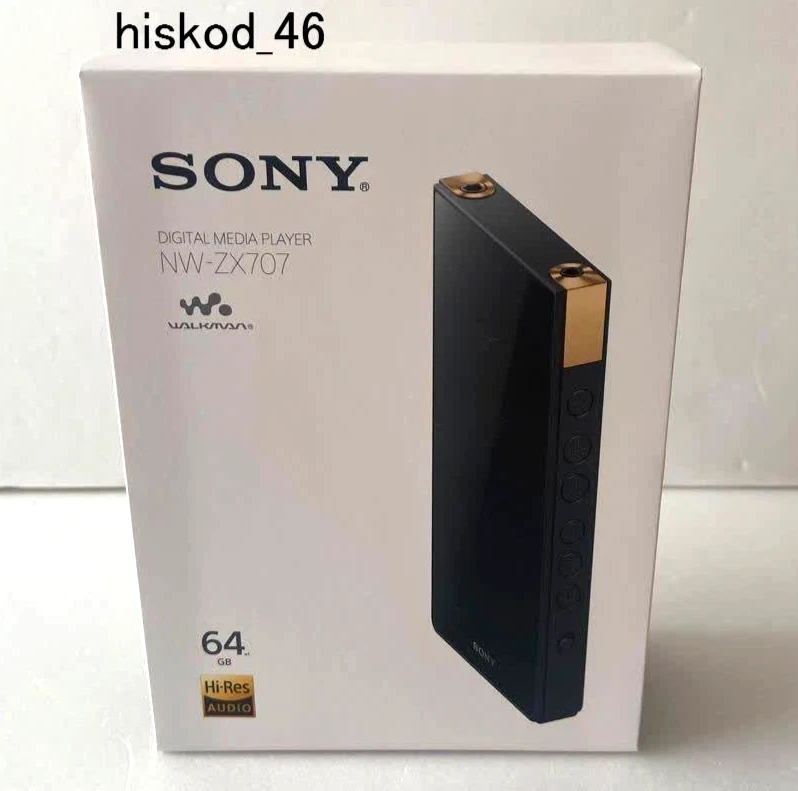 SONY WALKMAN NW-ZX707 64GB Hi-Res ZX Series Audio Player DSD MP3