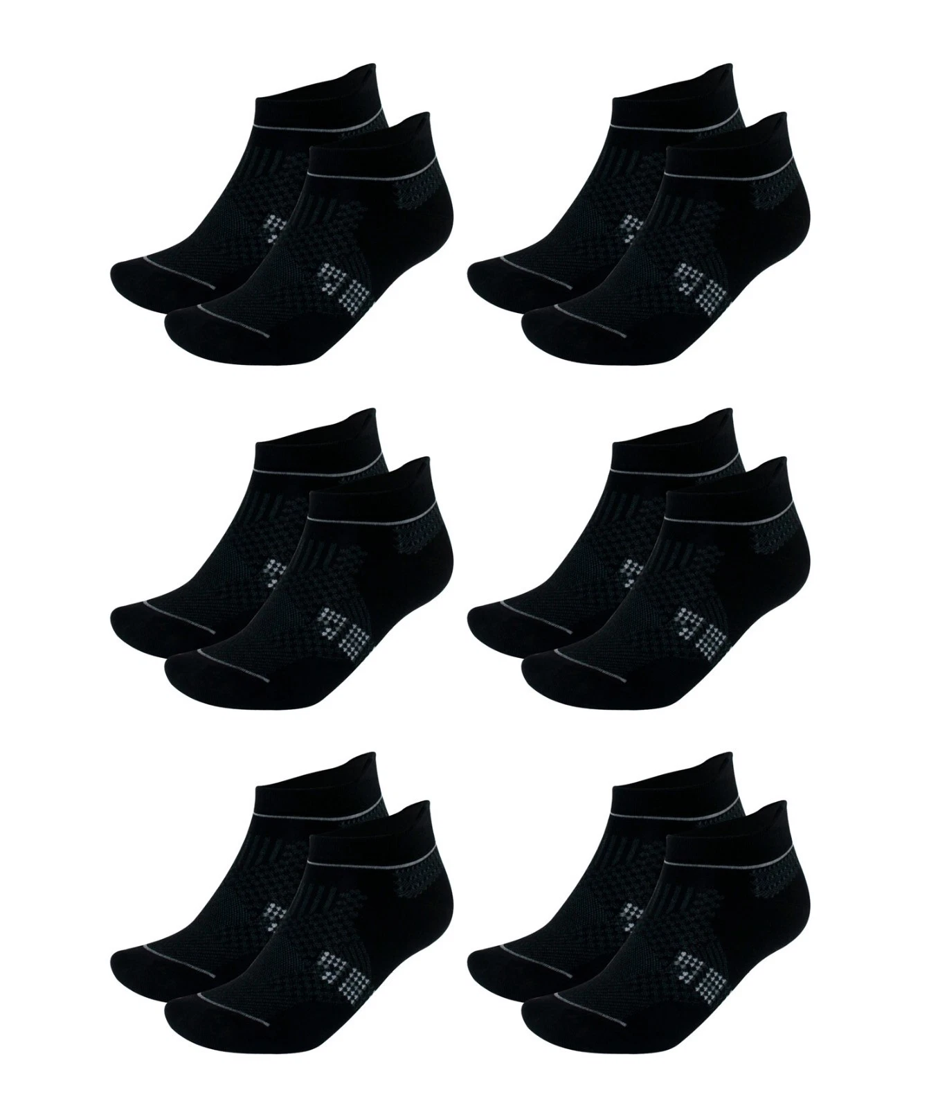 Men & Women Bamboo Ankle Socks – Soft & Breathable (6 Pack)
Opens in a new window or tab