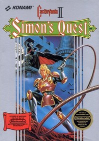 Nintendo NES Spiel - Castlevania II: Simon's Quest PAL-B Modul