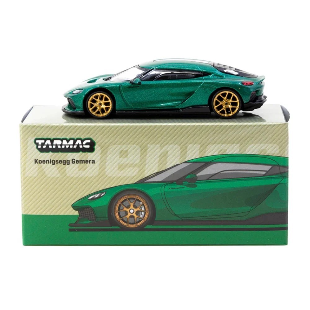 Tarmac Works 1:64 Koenigsegg Gemera Green Global64 Diecast Car